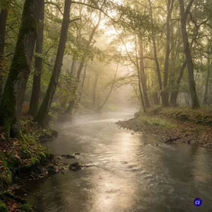 Whispering River Side Woods - Flute & Classical Music