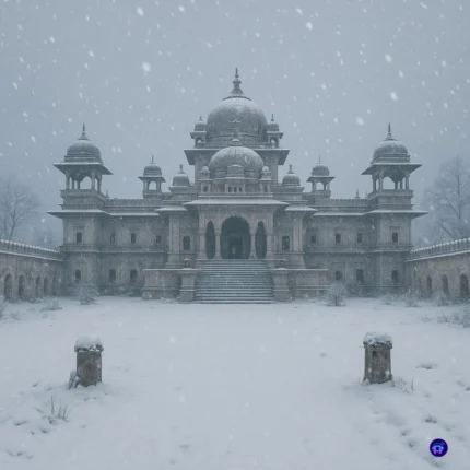 Winter music blended with gentle Indian classical elements - Flute & Classical Music