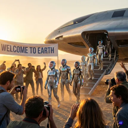 Humans from another planet arrived - Cinematic Music