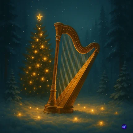 Fairy-tale Christmas theme with harp - Fairy Tale & Christmas Music