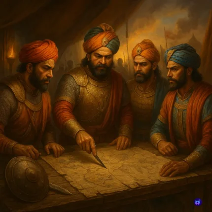 Epic war focus of the planning scene – Royal Period Instrumental