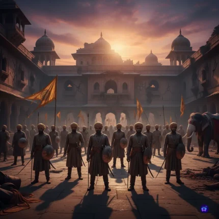 Soldiers ready for the loss war – Royal Period Instrumental