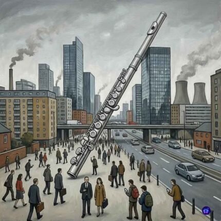 Flute Music of a Starlight in My Childhood Dream – Soft & Relax Instrumental