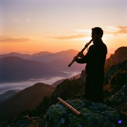 Relax sunset in the mountain flute instrumental music – Soft & Relax Instrumental