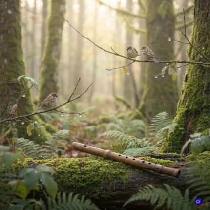 Soft & Relax Forest Instrumental Music With Sparrows and Drops – Soft & Relax Instrumental